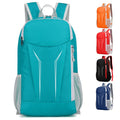 Sports Style Foldable Custom Logo Lightweight Waterproof Nylon Interlayer Phone Skateboard Bag Men Riding Hiking Backpack