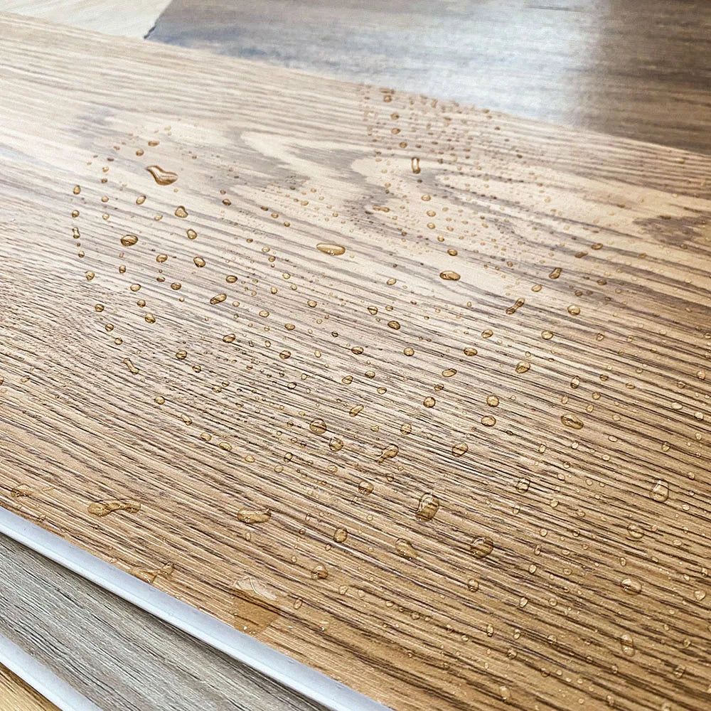 High Wear-resistant 8mm Indoor Spc Waterproof Interlocking Fireproof Wpc Vinyl Pvc Tiles Flooring