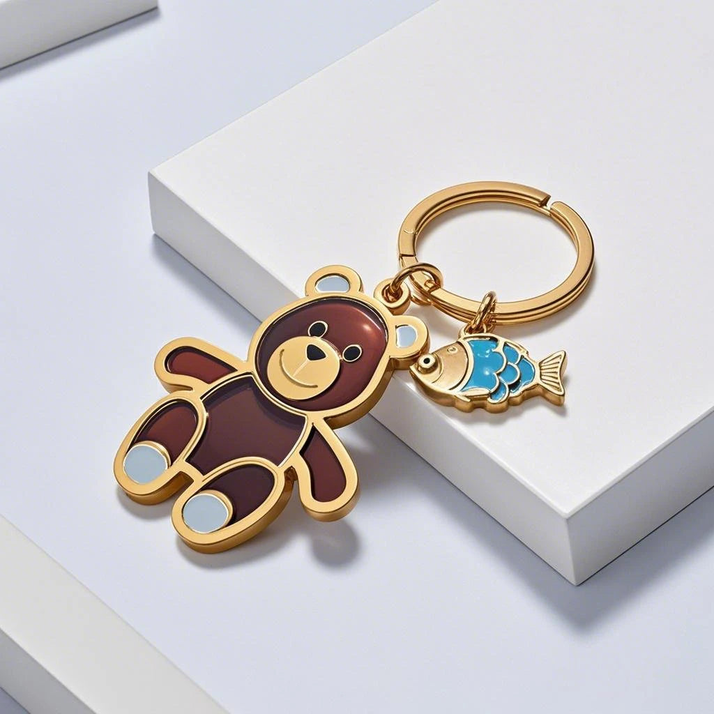Manufacturer Zinc Alloy Hard Soft Enamel Custom Key Chain Logo Key Rings Souvenir Gift Metal Custom Keychains