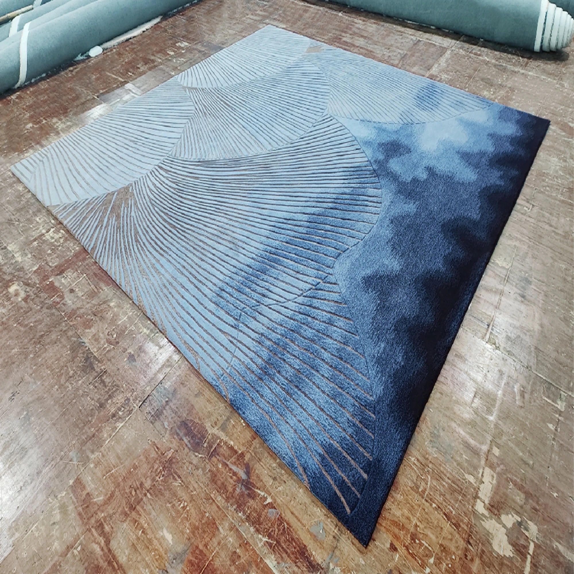 Custom Hand Tufting Rugs with Wool or Nylon Customize Factory Drop Shipping Custom Handmade Tufted Rug