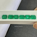 Hot Selling Gemstone Emerald Cut Inclusion Colombian Green Certified Lab Grown Hydrothermal Loose Emerald Stones