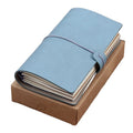 2026 New Vintage Handmade Leather Custom Travel Journal Notebook Set with Refillable Note Book