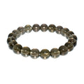 High Grade Natural Smoky Quartz Bracelet 6/8/10mm Round Religious Style Stone Material for Wedding Jewelry