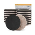 16 Pack 3.5" Heavy Duty Felt Furniture Sliders Hard Floor Surfaces