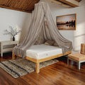 BLOCK EMF 100% Silver Fiber Emf Canopy Mosquito Net  - Anti-radiation & Anti-bacterial Grounding and Anti-static