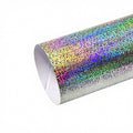 Printable Holographic Laser Rainbow Glitter Sticker Film Advertising Sign Eco Solvent UV Latex Printer Self Adhesive Vinyl Roll MegaBDM