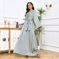 Top Selling Nida Designs' Latest Arab Elegant Luxurious Hooded Abaya Girls' Popular Dress Traditional Muslim Clothing