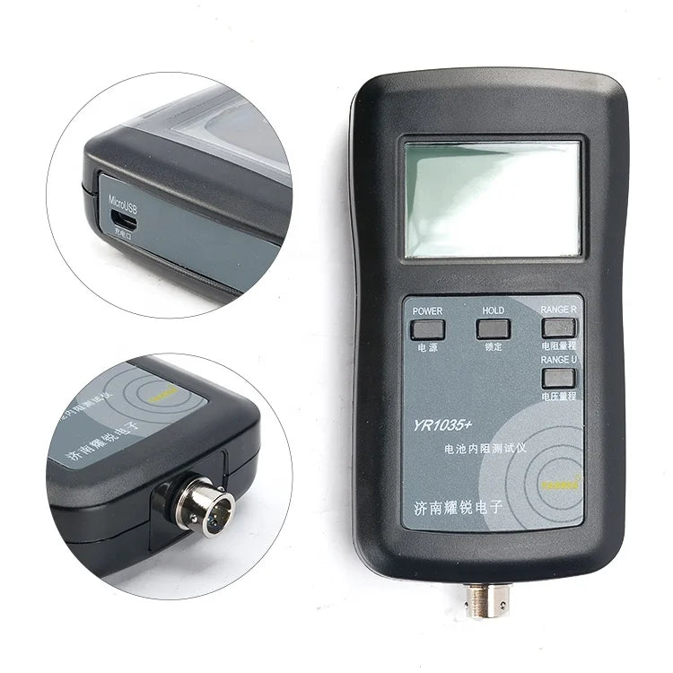 Yaorea YR1035+ Battery Internal Resistance Meter Tester for Lifepo4 Lithium Battery Pack