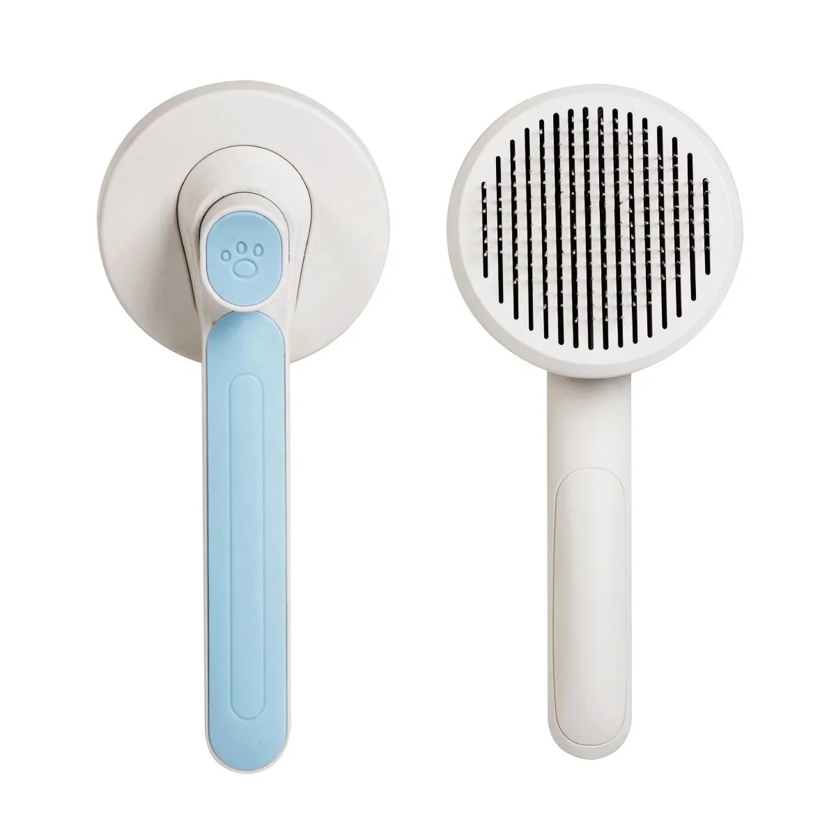Stainless Steel and Plastic Dog Comb Brush New Design Sustainable Pet Grooming Supplies for Dogs and Cats
