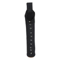 Electrode Bag with Hard Leather Bottom and Web Belt Loop Portable Welding Rod Holder Heavy Duty Canvas Welding Rod Pouch