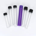 Childproof Locked 12.5cm*2.25cm Rolled Cones Smell Proof Storage Smoking Tobacco Package Plastic Tube