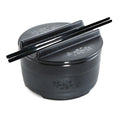 Factory Direct Food Grade Japanese Restaurant Bowl with Lid Melamine Ramen Bowl Set