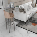 Modern Deluxe Transparent Acrylic Console Desk Rectangular Cocktail Dining Table Coffee Laptop Features Customizable Size Office
