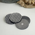 Natural Agate Gemstone Beads Wholesale Energy Stone Carving Art Customized Black Round