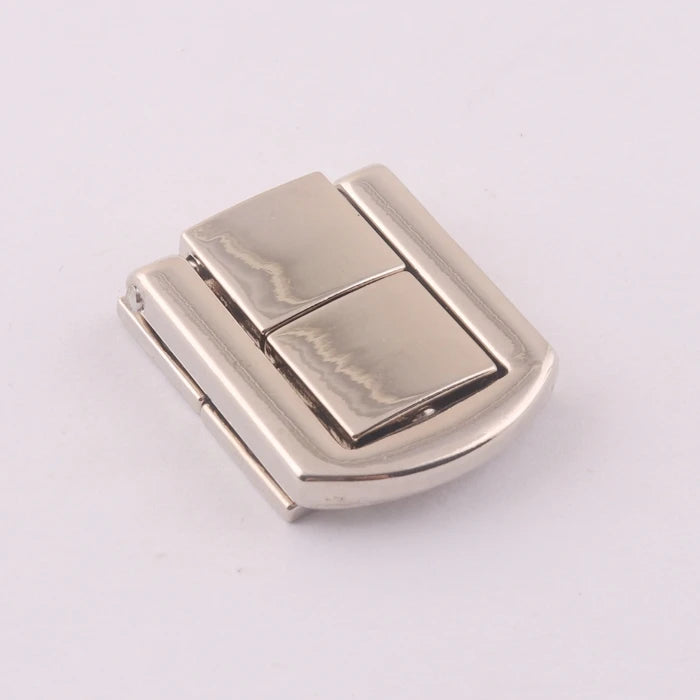 U Shape Alloy Metal Wooden Jewelry Box Accessories Latch Lock