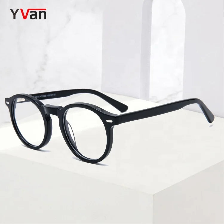 Yvan Premium Designer Acetate Eyeglass Frames Lunettes De Luxe Eyewear Manufacturer