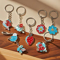Hongdebo Factory Personalized Custom 3D Logo Soft Enamel Key Chain Tags Letter Zinc Alloy Metal Keyring Charms Keychain Customs