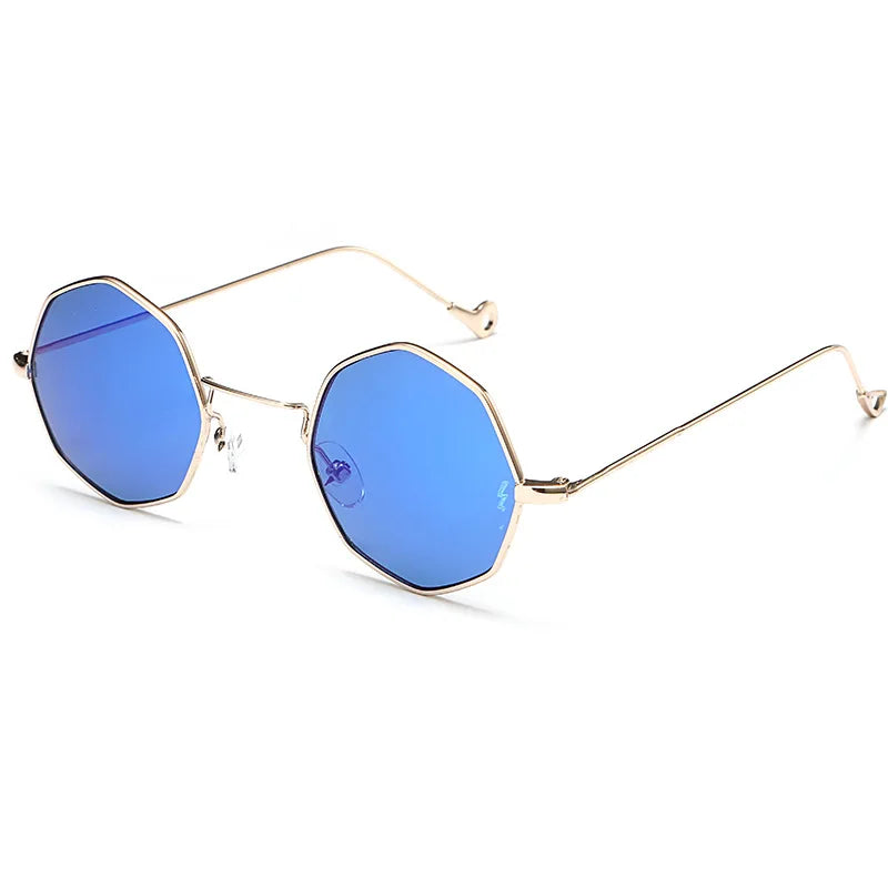 2023 Newest Fashion Polygon Octagon Trendy Sunglasses Women Men Eyewear Shade Vintage Sun Glasses Wholesale Custom Goggles