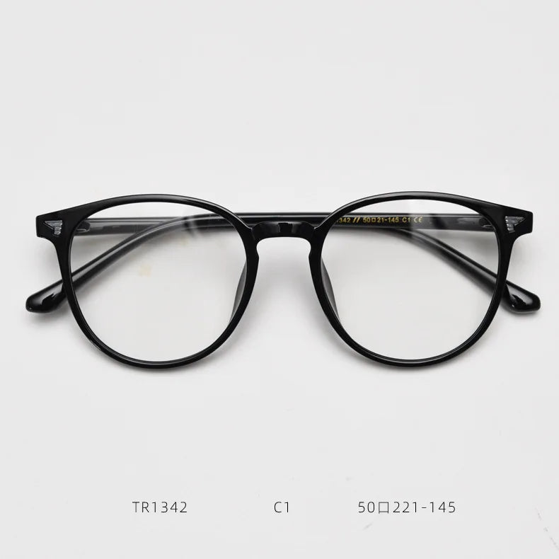 Vintage TR90 Square Glasses Frame Unisex Myopia Frame Optical Prescription Eyeglasses Frame Women Men Retro Matte Eyewear