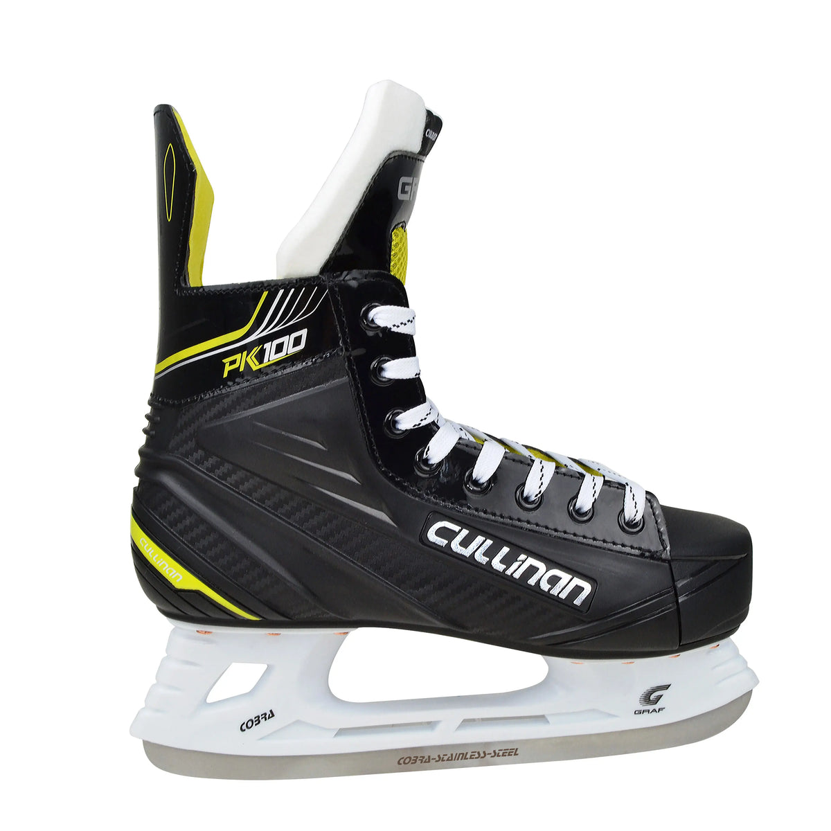 GRAF PK100 China Manufacturer's Comfortable Durable Ice Hockey Skating Skates 30-45# Stainless Steel Blade Lightweight