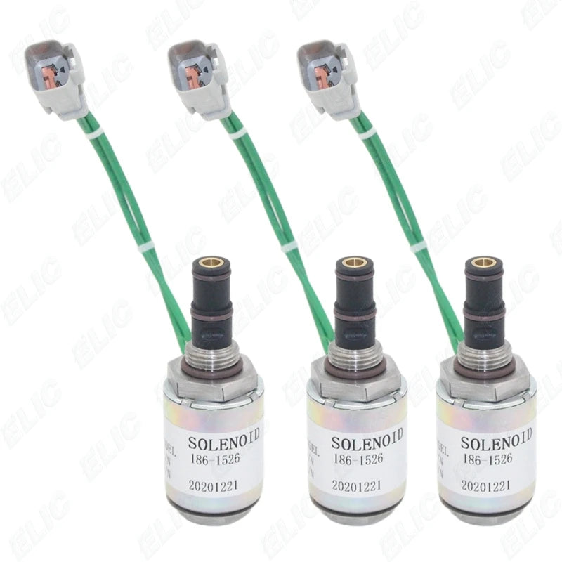 Elic Excavator Tractor 24v Solenoid Valve 24vdc 186-1526 3E-6269 3E6269 1861526