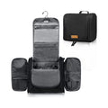 Hanging Polyester Zipper for Bag Large Capacity Waterproof Travel Cosmetic & Storage Bag for Men and Women (Grey)