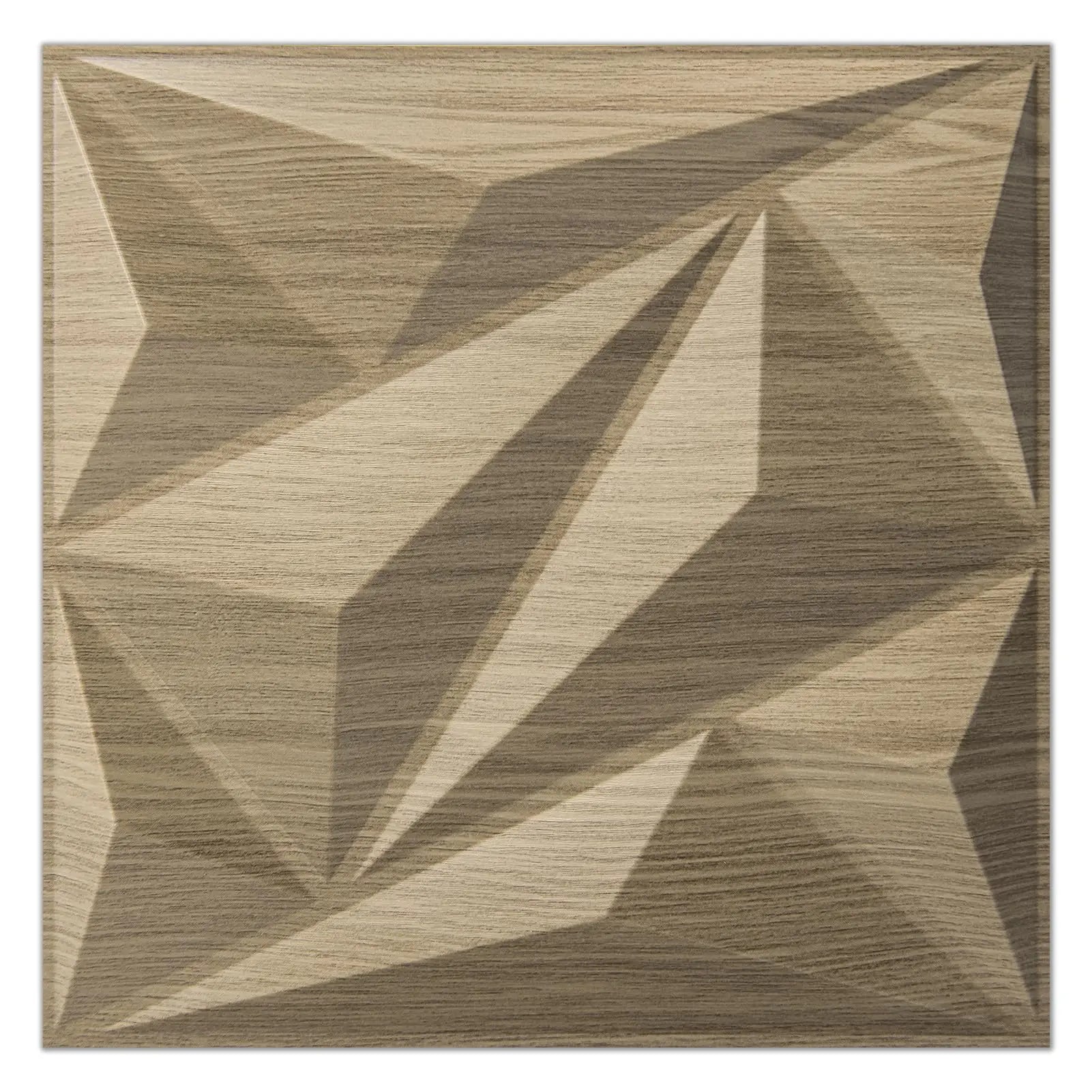 Custom 3D Art Acoustic Fabric Wall Panel Modern Acoustic Panels Sound Absorbing 3D PET Acoustic Panel