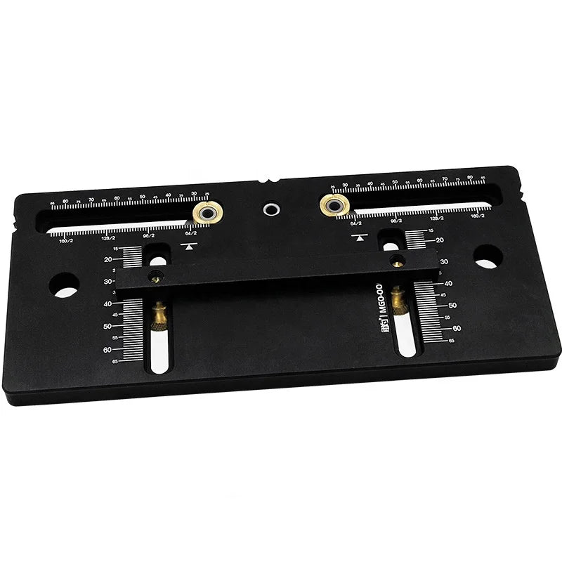 Aluminum Alloy Drawer Handle Installation Jig Precise Positioning Cabinet Handle Template Tool Double Scales Industrial OEM