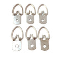 Silver Single Hole Hanger Rings Photo Frame Hardware Accessories