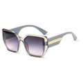 9610 Luxury Fashion Wide Leg Feisedy Vintage Square Cat Eye Sunglasses Oversized Sunglasses Men Women Custom Shades Sunglasses