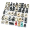 Newest Color Metal Spring Cord Lock Stopper Adjustable Drawstring Buckle Elastic Toggle Stopper