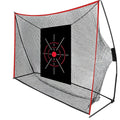 10*7 Portable Golf Hitting Practice Nets Driving Range Golf Training Indoor Outdoor Sport Golf Chipping Net with Target