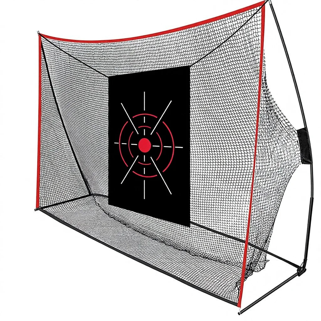 10*7 Portable Golf Hitting Practice Nets Driving Range Golf Training Indoor Outdoor Sport Golf Chipping Net with Target
