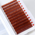 Glow in the Dark Colorful Lashes Extension Fluorescent Color Mink False Eyelashes Wholesale