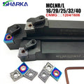 SHARKA Lathe Machine Tool Holder MCLNR  MCLNL MCLNR2020 MCLNR2525 MCLNR3232 MCLNR1616 Cutting Tool