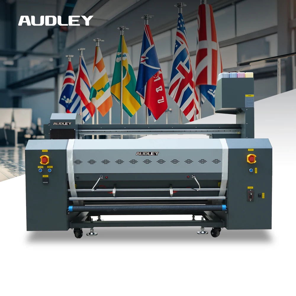 For Audley for Large Format Inkjet Printer Flag Banner Sublimation Direct Big Size Automatic Grade with 1 Year Warranty