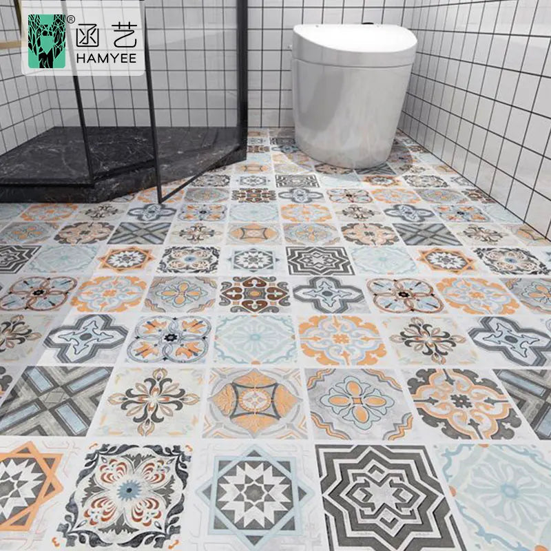 0.6*5m Vinyl Flooring Roll Pvc Flooring Waterproof Custom Printed Vinyl Flooring