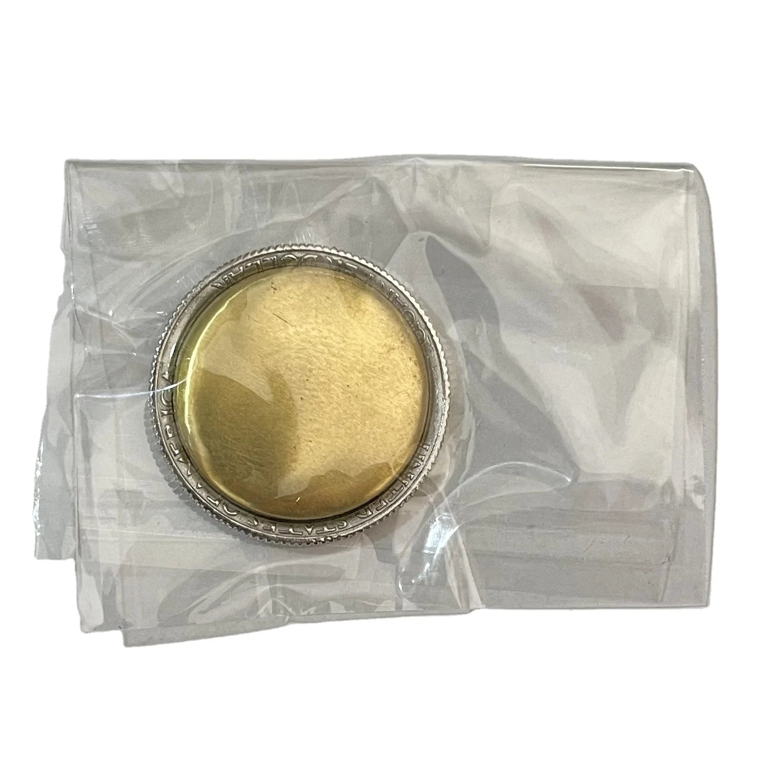 BrilliantMagic Metal Water Squirting Joker Coin Prank Magical Squirting Quarter Coin Gimmick
