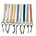 Promotional Gift Key Fob Wristlet Keychain Lanyard Women's Wristlets Wallet Hand Bag Key Chain Strap Cellphone Lanyard for Girls