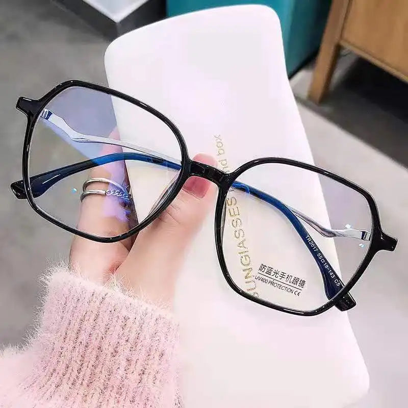 New Arrivals Fashion Women Clear Transparent Frames Anti Blue Light Blocking Eyeglasses Glasses 2023 Newest