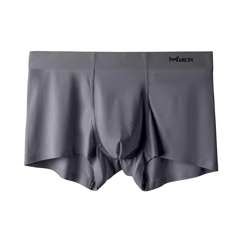 OEM Breathable Men's Briefs Seamless Men's Silk Boxers Briefs Men's Underwear Set Boxer Shorts Briefs