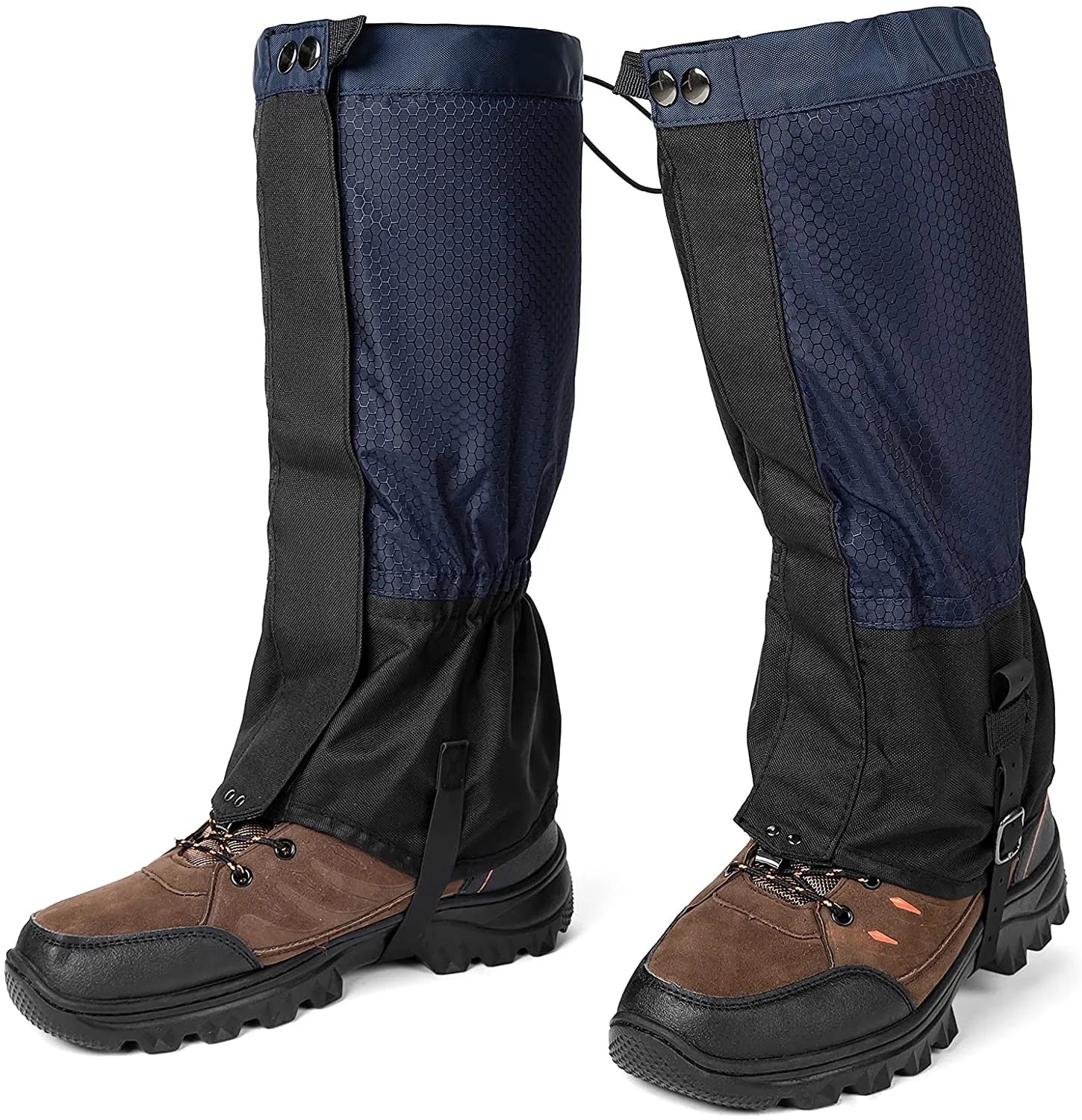 Woqi High Leg Gaiters Waterproof Snake Shoes for Outdoor Activities Like Hiking Hunting and Climbing 1L/2L Capacity