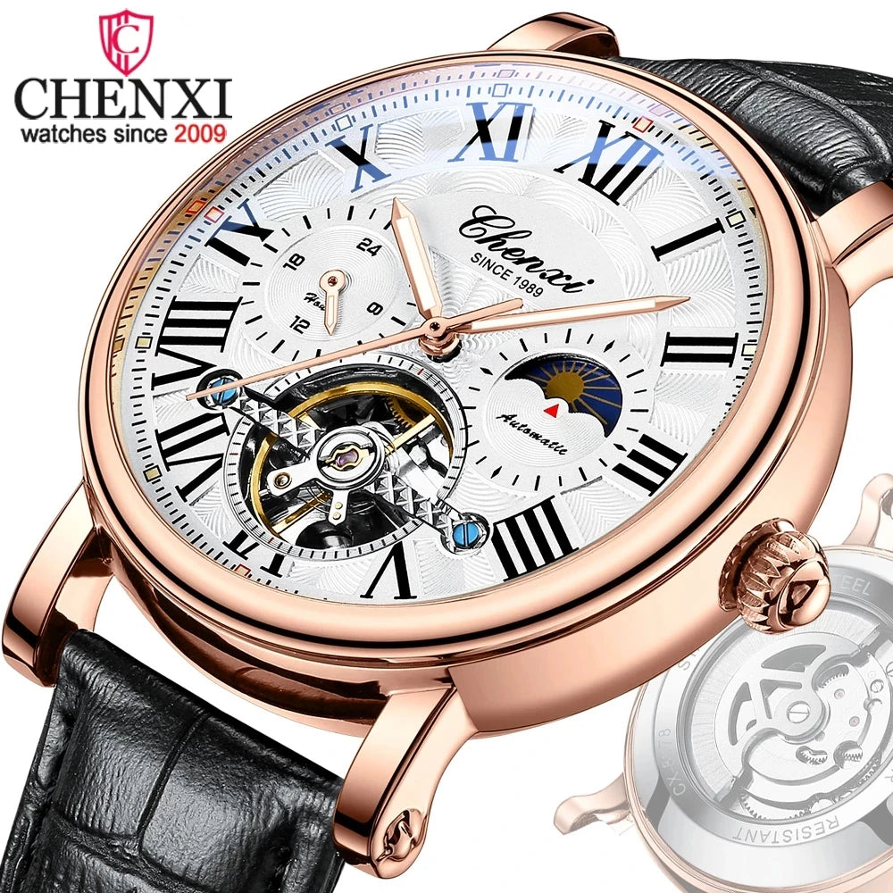 CHENXI 8873 2022 New Mens Waterproof Automatic Mechanical Watch Fashion Luxury Watches Men Business Montre Chenxi Wristwatches