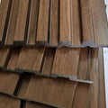 Saudi Arabia Villa Hotel Art Design Great Wall Board Decoration Background Fluted PS Wall Panel