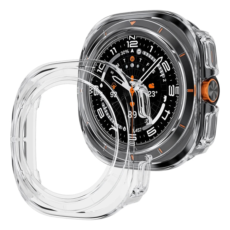 Smartwatch Accessories Screen Protector Hard PC Frame Bumper Smart Watch Case for Samsung Galaxy Watch Ultra