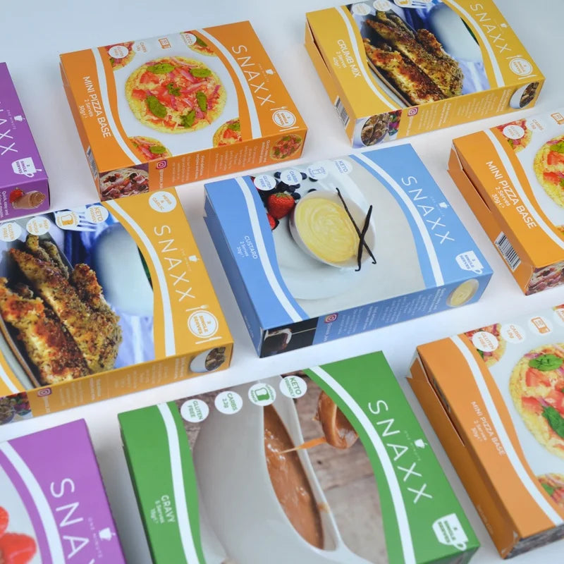 Custom Printing Foldable Art Paper Box for Seafood Freezer Cereal Frozen Food Packaging