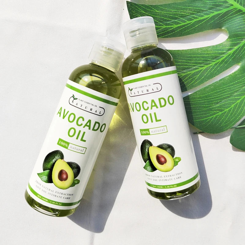 Wholesale Bulk 100% Pure Natural Organic Avocado Oil for Hair Care and Massage Carrier Oil with Tea Tree Peppermint MegaBDM