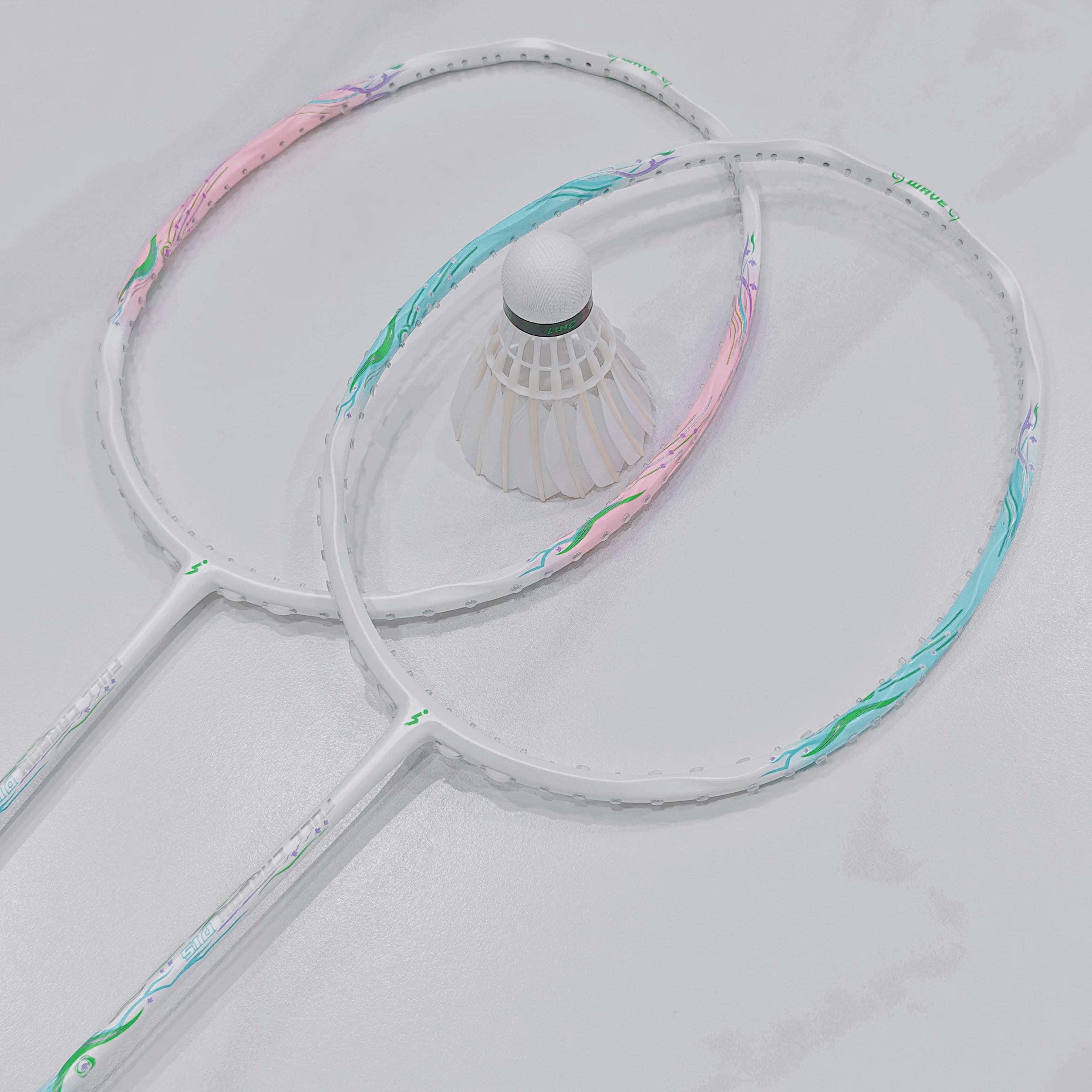 Ultra Light 4U Level Full Carbon Badminton Racket with Cover Bag Professional Training Racket for Competition