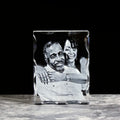 3d Laser Engraving Blank K9 Crystal Block Sublimation Crystal Photo Frame Personalized for Wedding Family Gifts