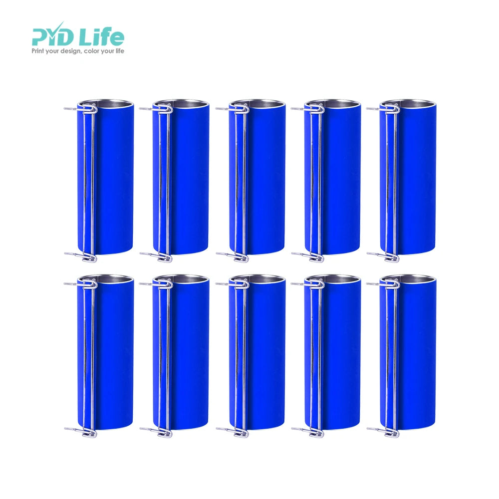 2021 PYD Life Newest RTS Silicone Sublimation Tumbler 20 oz Shrink Wrap Mug Heat Wrap